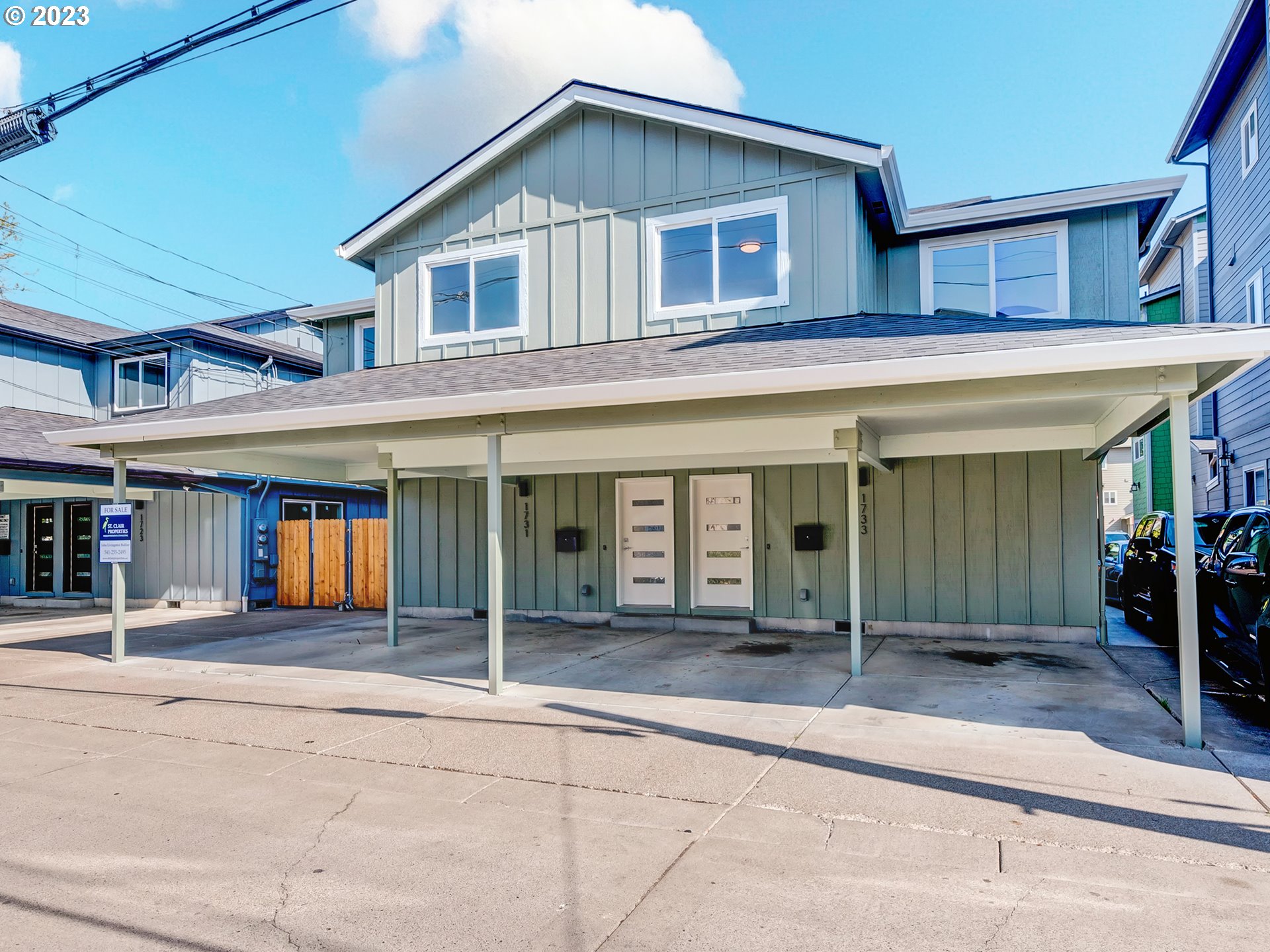 front view of a house