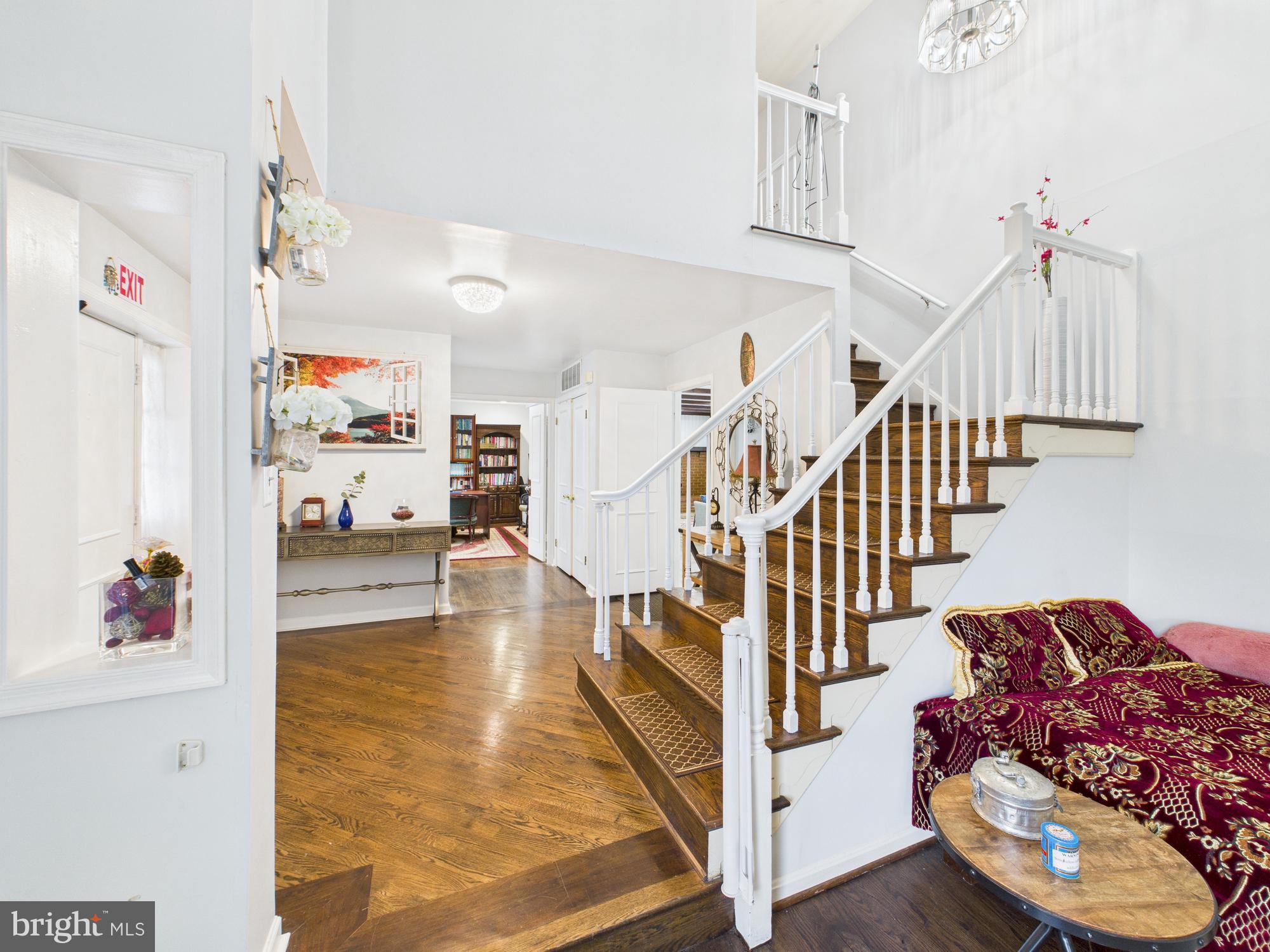 14212 Notley Road Silver Spring, MD 20904 - Photo 10 of 43 a view of entryway and hall with wooden floor