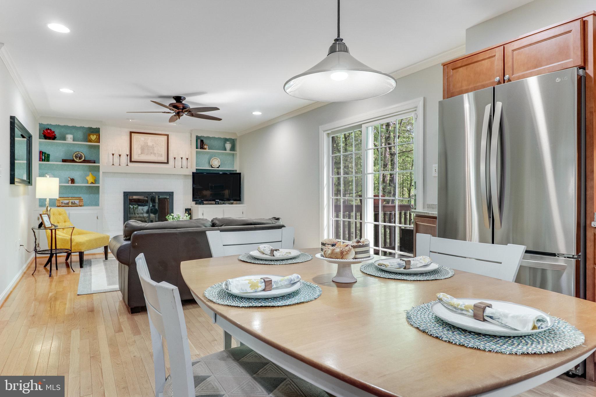 6685 Old Blacksmith Drive Burke, VA 22015 - Photo 13 of 49 Access to the massive deck!