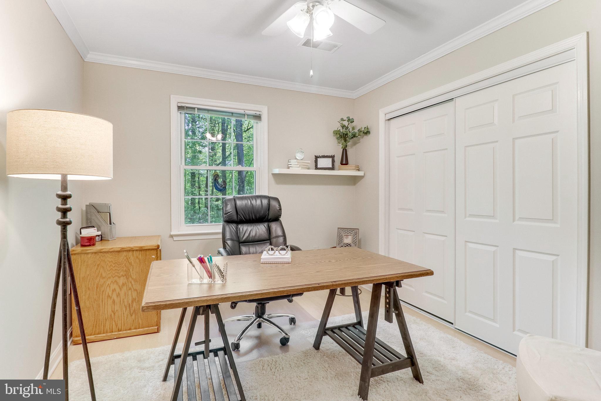 6685 Old Blacksmith Drive Burke, VA 22015 - Photo 28 of 49 Fourth bedroom--set up as office!