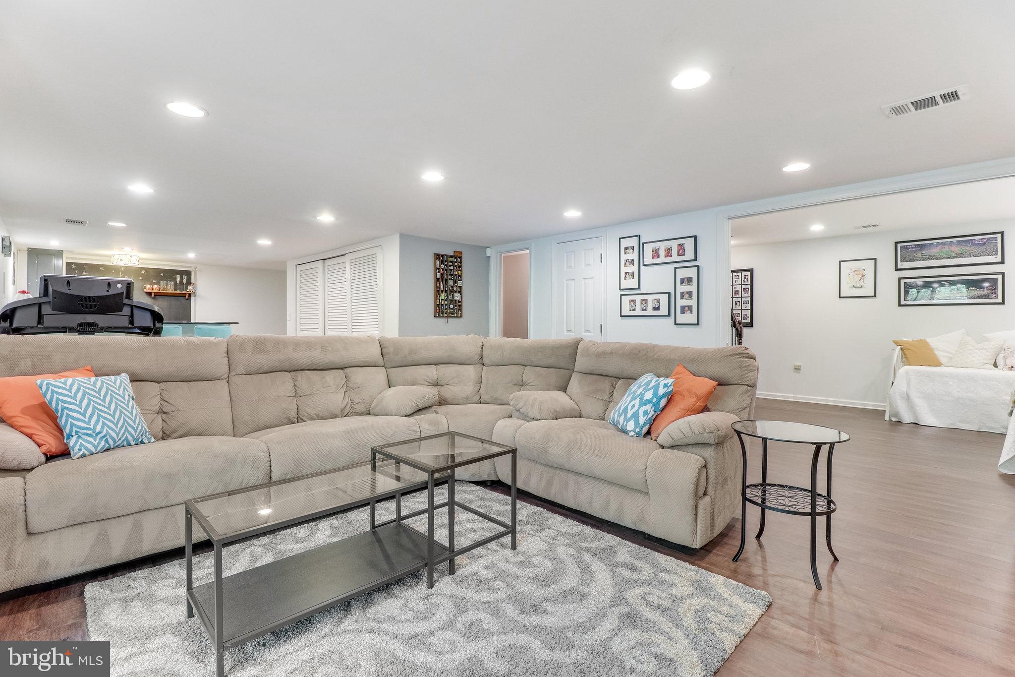 6685 Old Blacksmith Drive Burke, VA 22015 - Photo 36 of 49 Huge rec-room with LVP flooring!