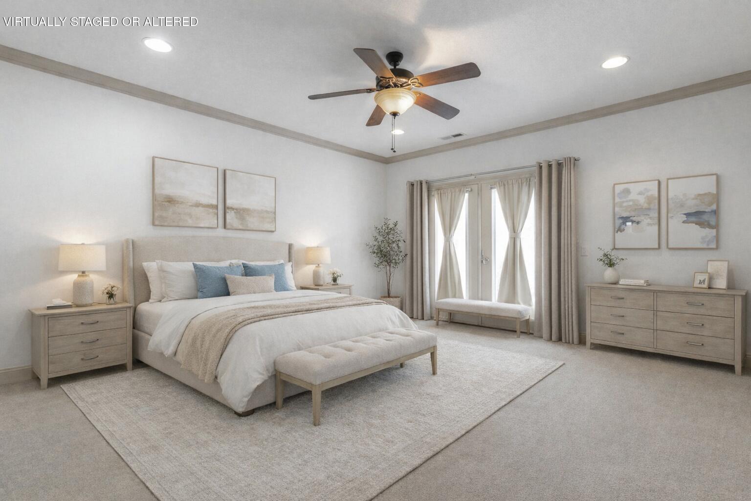 313 Callaway Court, Unit 313 Chattanooga, TN 37421 - Photo 21 of 36 313 Callaway - Virtual Stage Primary Bed