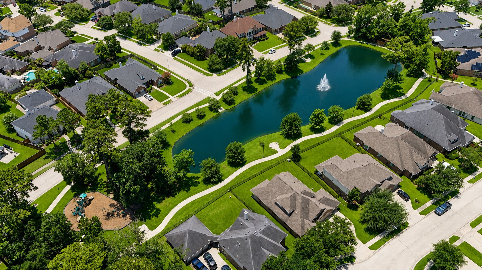 25926 Morgan Springs Spring, TX 77373 - Photo 46 of 49 Picturesque lakes, walking trails, and beautifully maintained green spaces create a tranquil setting where residents can enjoy morning walks, evening strolls, and the beauty of nature right outside their doorstep.