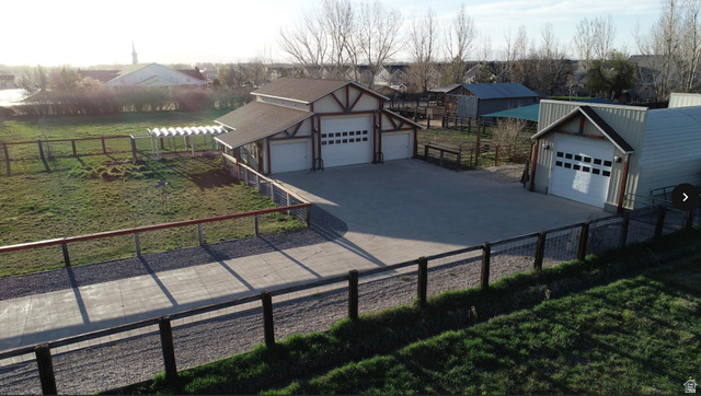 202 375 West Providence, UT 84332 - Photo 3 of 61 View of barn, shop, pastures, and RV pad