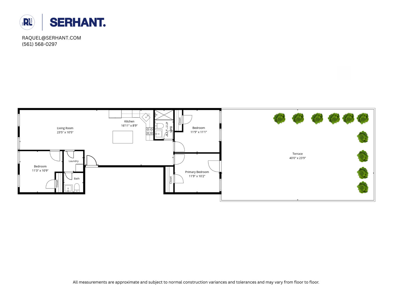 983 Manhattan Avenue, Unit 1 Brooklyn, NY 11222 - Photo 10 of 10 a picture of a room with a white wall and has white wall