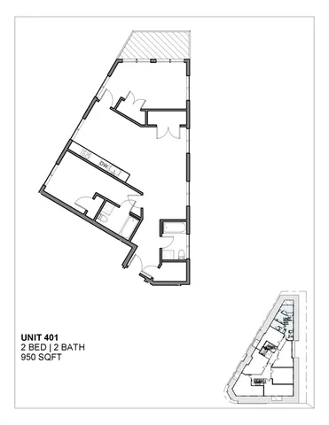 a picture of a very nice looking hallway