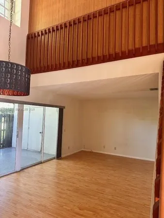 a view of wooden floor