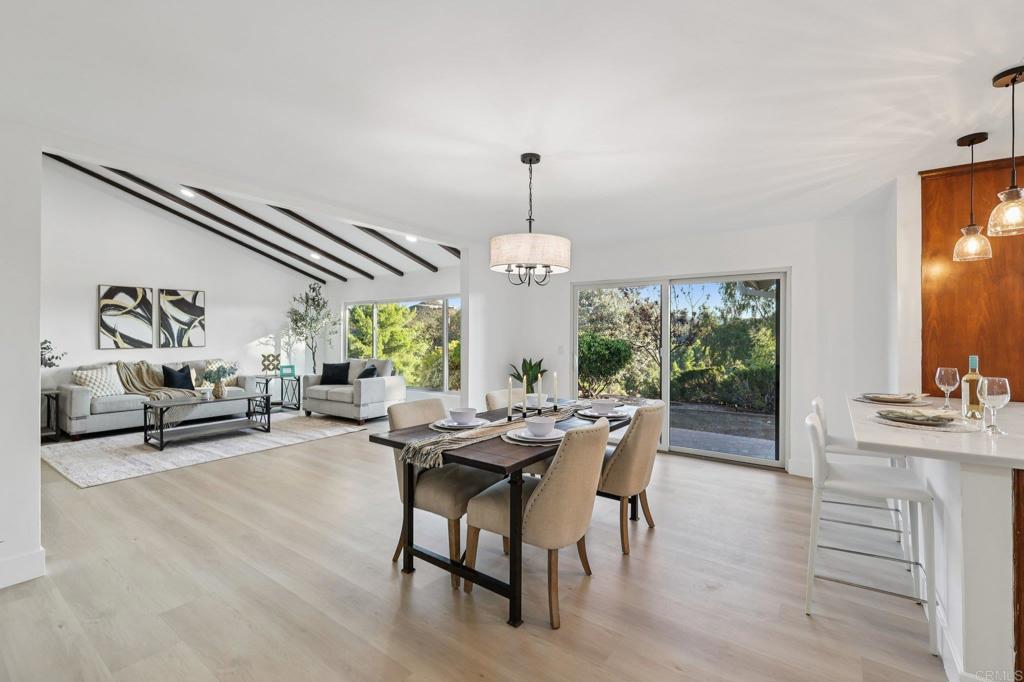 2865 Via Dieguenos Alpine, CA 91901 - Photo 21 of 75 a view of a dining room with furniture window and outside view