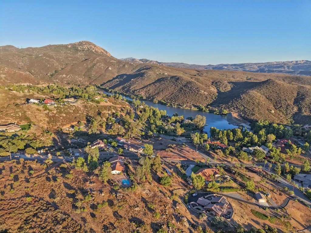 2865 Via Dieguenos Alpine, CA 91901 - Photo 64 of 75 an aerial view of residential houses with outdoor space and trees