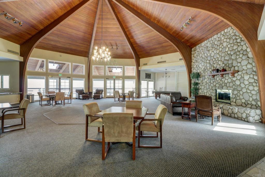 2865 Via Dieguenos Alpine, CA 91901 - Photo 66 of 75 a living room with furniture and a fireplace