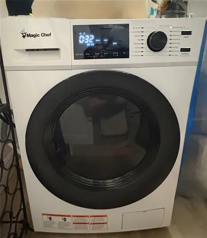 a close view of appliances