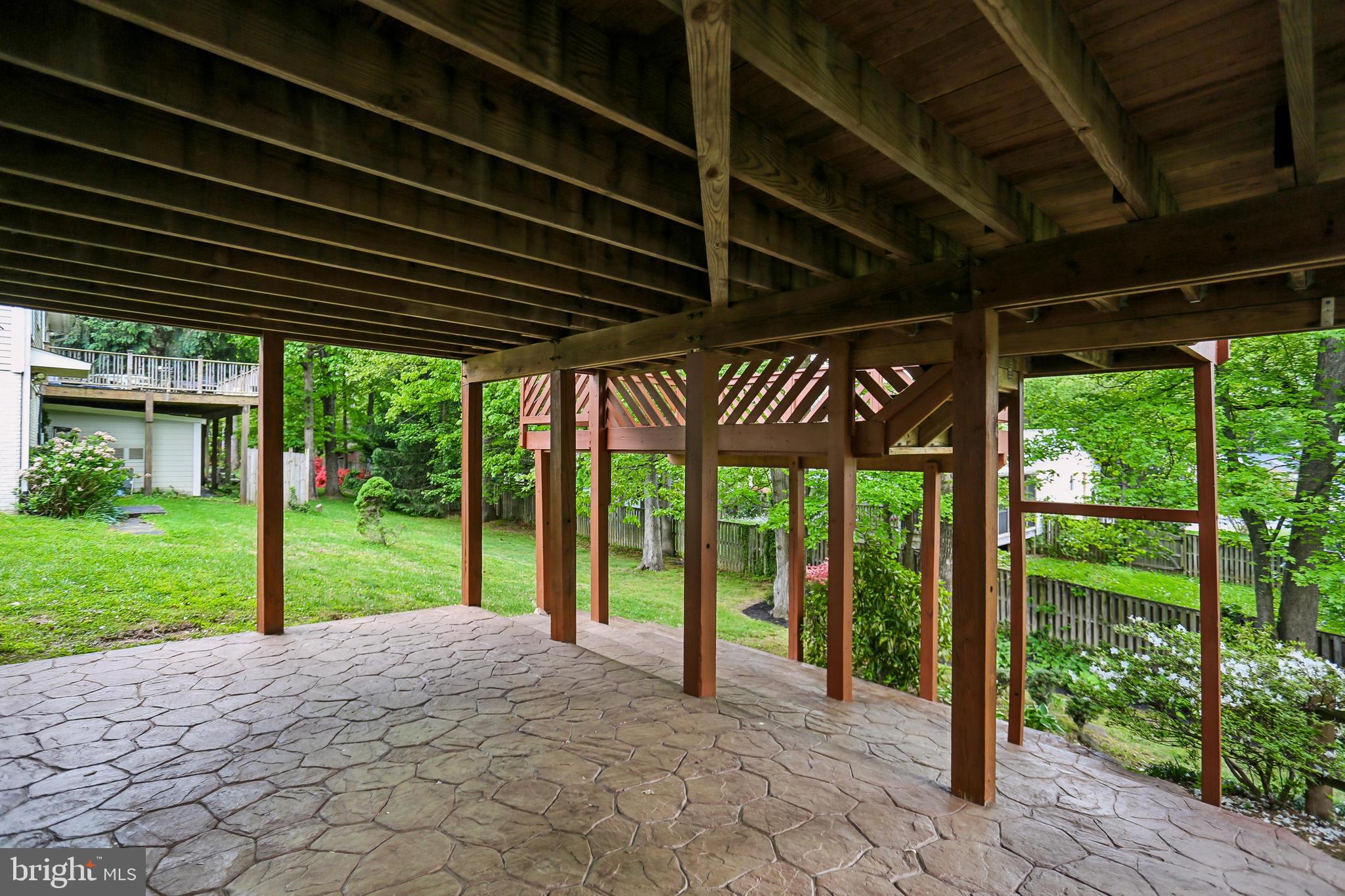 110 Summit Hall Road Gaithersburg, MD 20877 - Photo 73 of 85 Patio under the deck