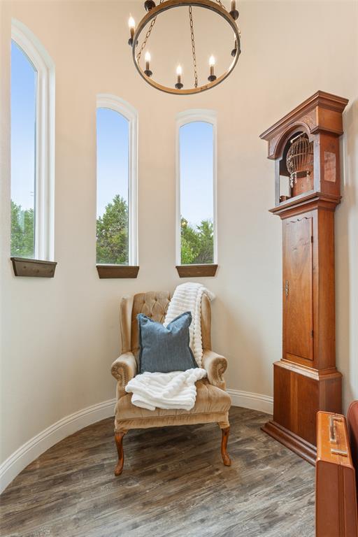566 Benevolence Way China Spring, TX 76633 - Photo 7 of 35 a living room with furniture wooden floor and a table