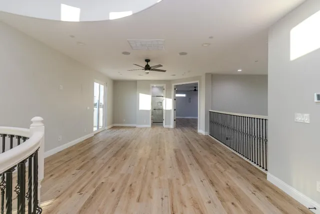 a view of livingroom with furniture and wooden floor