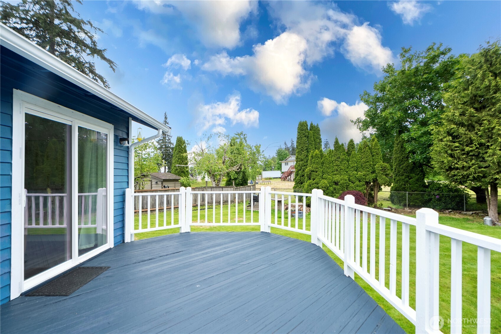 2 199th Place Southeast Bothell, WA 98012 - Photo 19 of 30 a view of a balcony with wooden floor