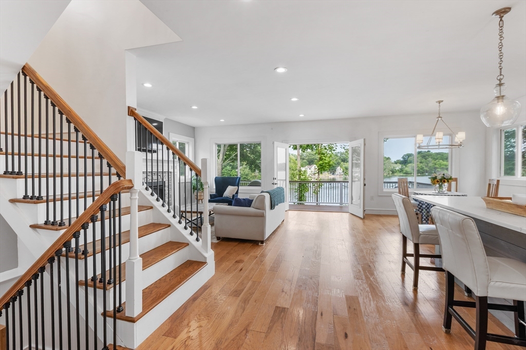 46 Crescent Avenue Lynnfield, MA 01940 - Photo 6 of 16 a view of a living room and dining room