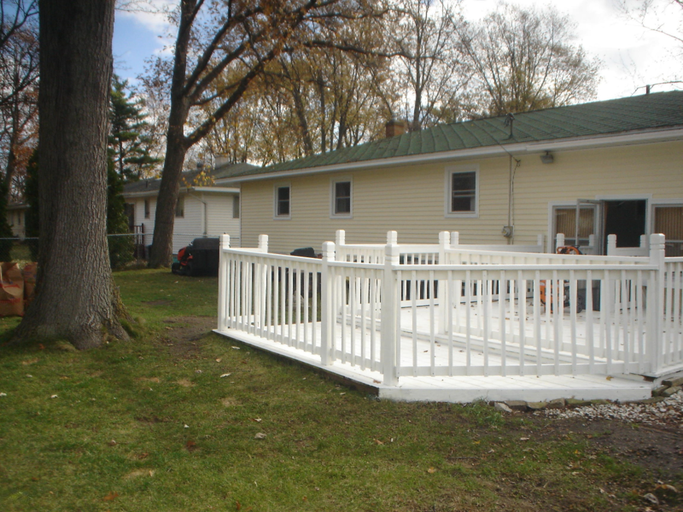 1456 Princeton Road Muskegon, MI 49441 - Photo 29 of 33 Rear Exterior and Composite Deck