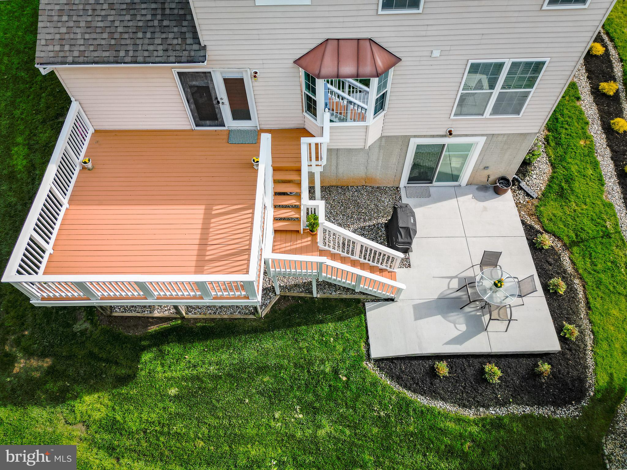 6569 Tydings Road Eldersburg, MD 21784 - Photo 42 of 60 Aerial Deck / Patio