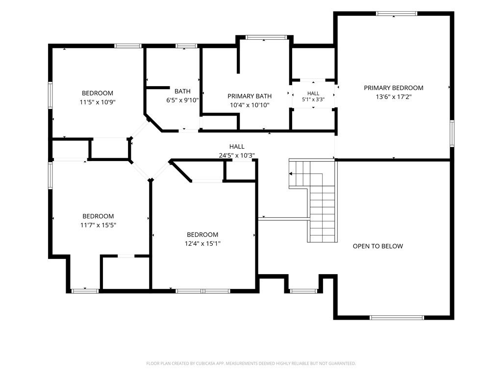 74 Falling Brook Road Perinton, NY 14450 - Photo 50 of 50 2nd floor - floor plan