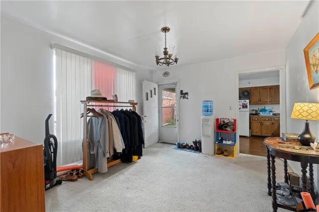 a view of storage and utility room