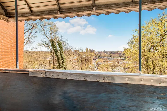 a view of an ocean from a window