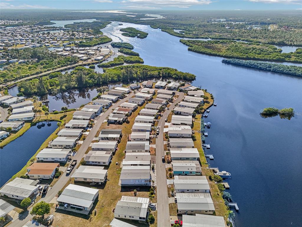 156 Martinique Road North Port, FL 34287 - Photo 38 of 46 an aerial view of a city