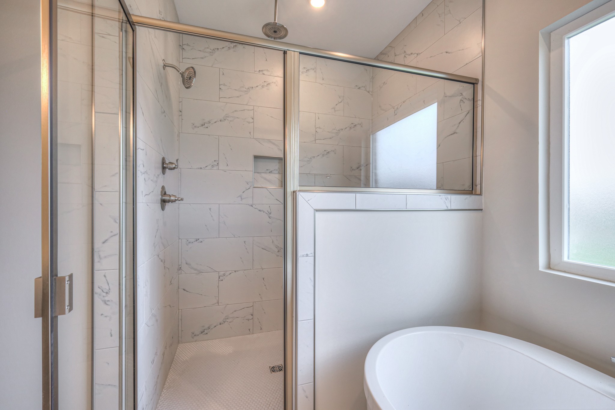 5536 Sinclair Street Murfreesboro, TN 37127 - Photo 35 of 46 a bathroom with a shower and toilet