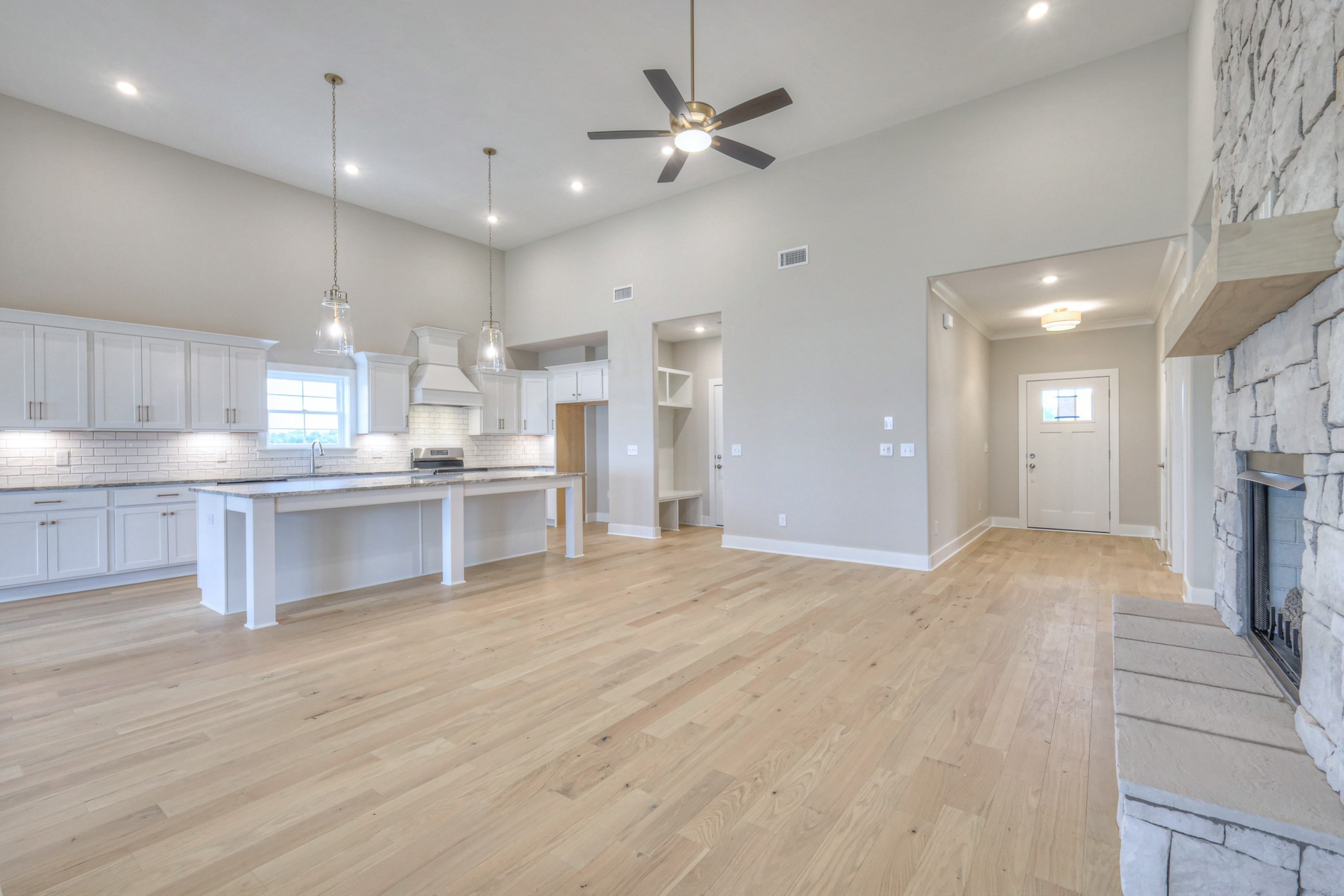 5536 Sinclair Street Murfreesboro, TN 37127 - Photo 7 of 46 a view of kitchen with cabinets and wooden floor