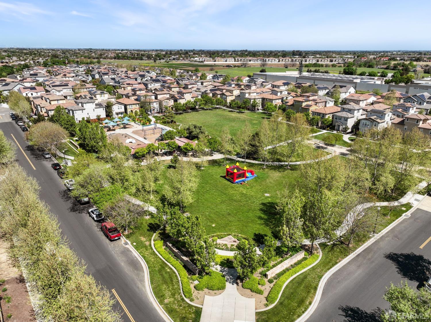 324 MacArthur Way Brentwood, CA 94513 - Photo 41 of 45 an aerial view of residential houses with outdoor space