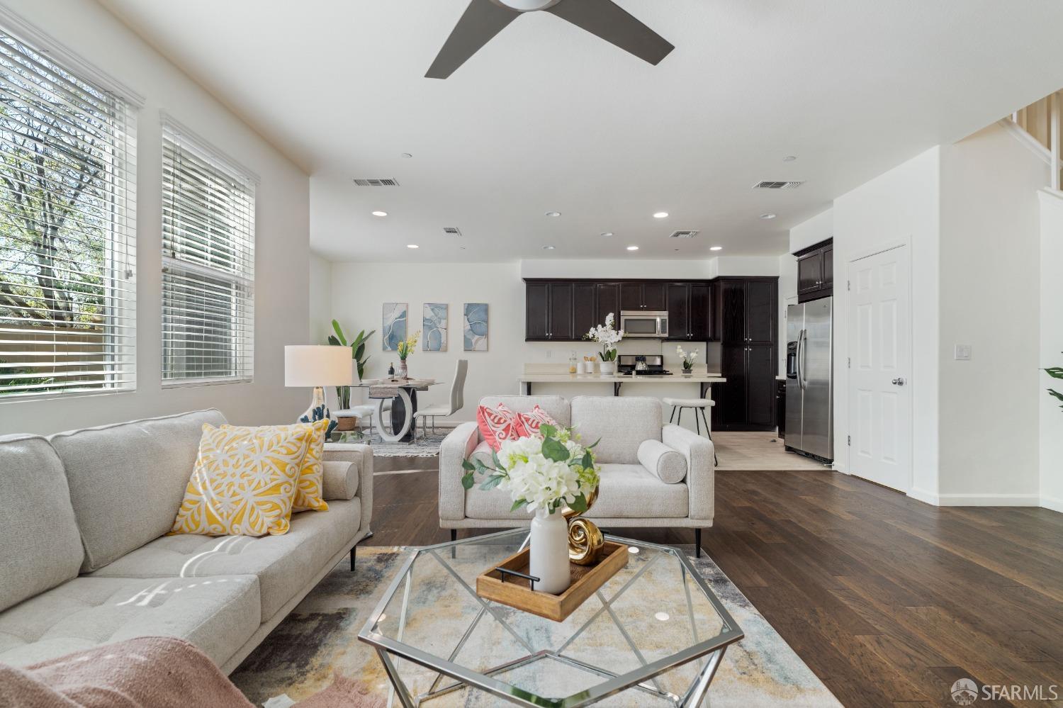 324 MacArthur Way Brentwood, CA 94513 - Photo 5 of 45 a living room with furniture and a large window