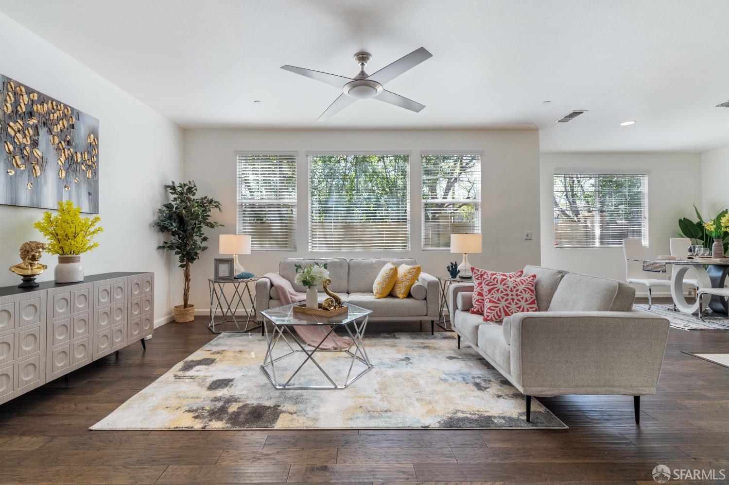 324 MacArthur Way Brentwood, CA 94513 - Photo 6 of 45 a living room with furniture and a large window