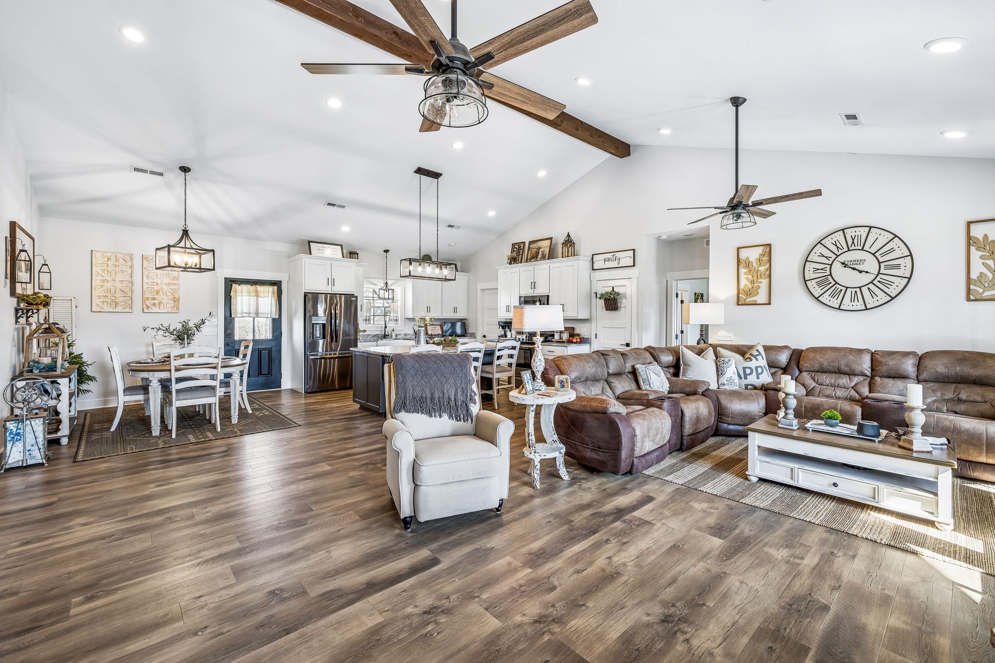 1869 Taurus Farm Road Lafayette, TN 37083 - Photo 12 of 60 a living room with lots of furniture and white walls