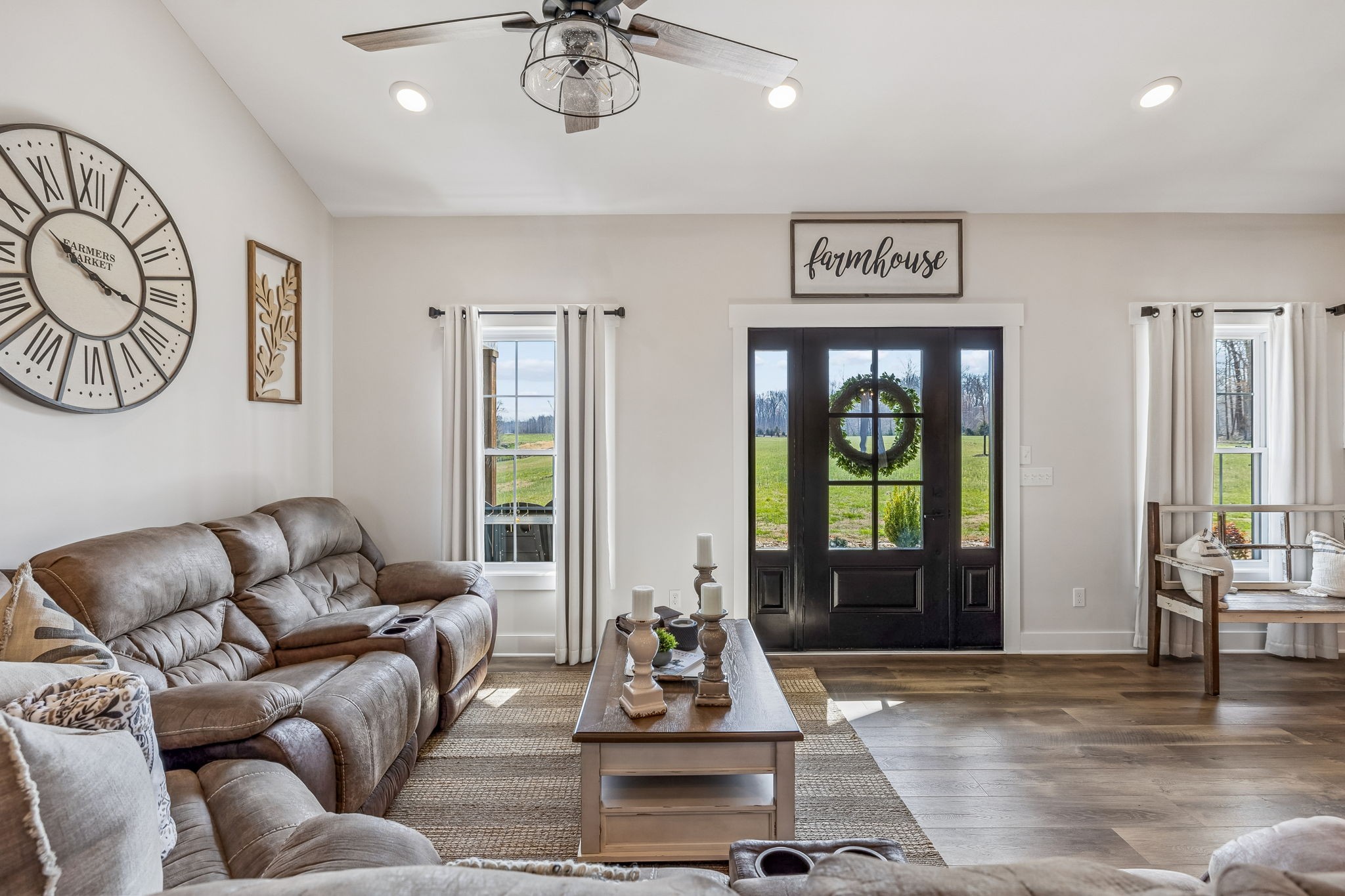 1869 Taurus Farm Road Lafayette, TN 37083 - Photo 13 of 60 a living room with furniture ceiling fan and a window