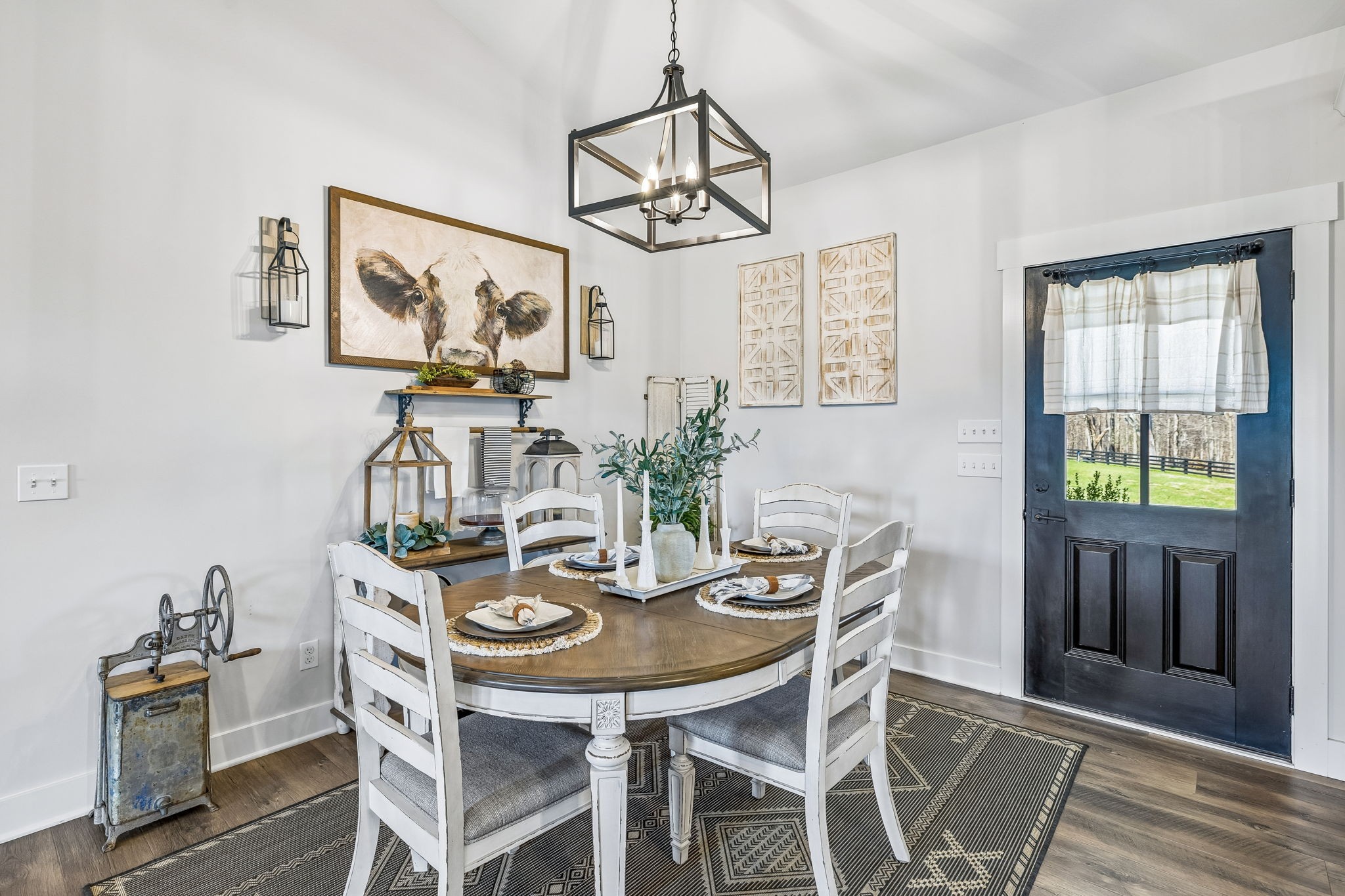 1869 Taurus Farm Road Lafayette, TN 37083 - Photo 21 of 60 a view of a dining room with furniture window and wooden floor