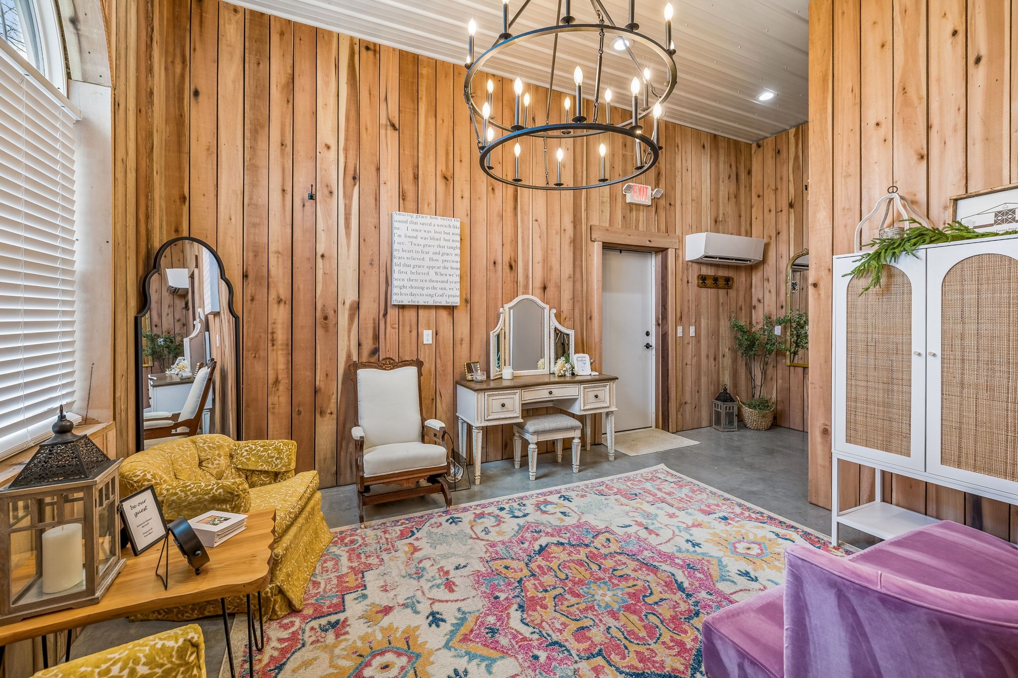 1869 Taurus Farm Road Lafayette, TN 37083 - Photo 44 of 60 a bedroom with bed and a chandelier