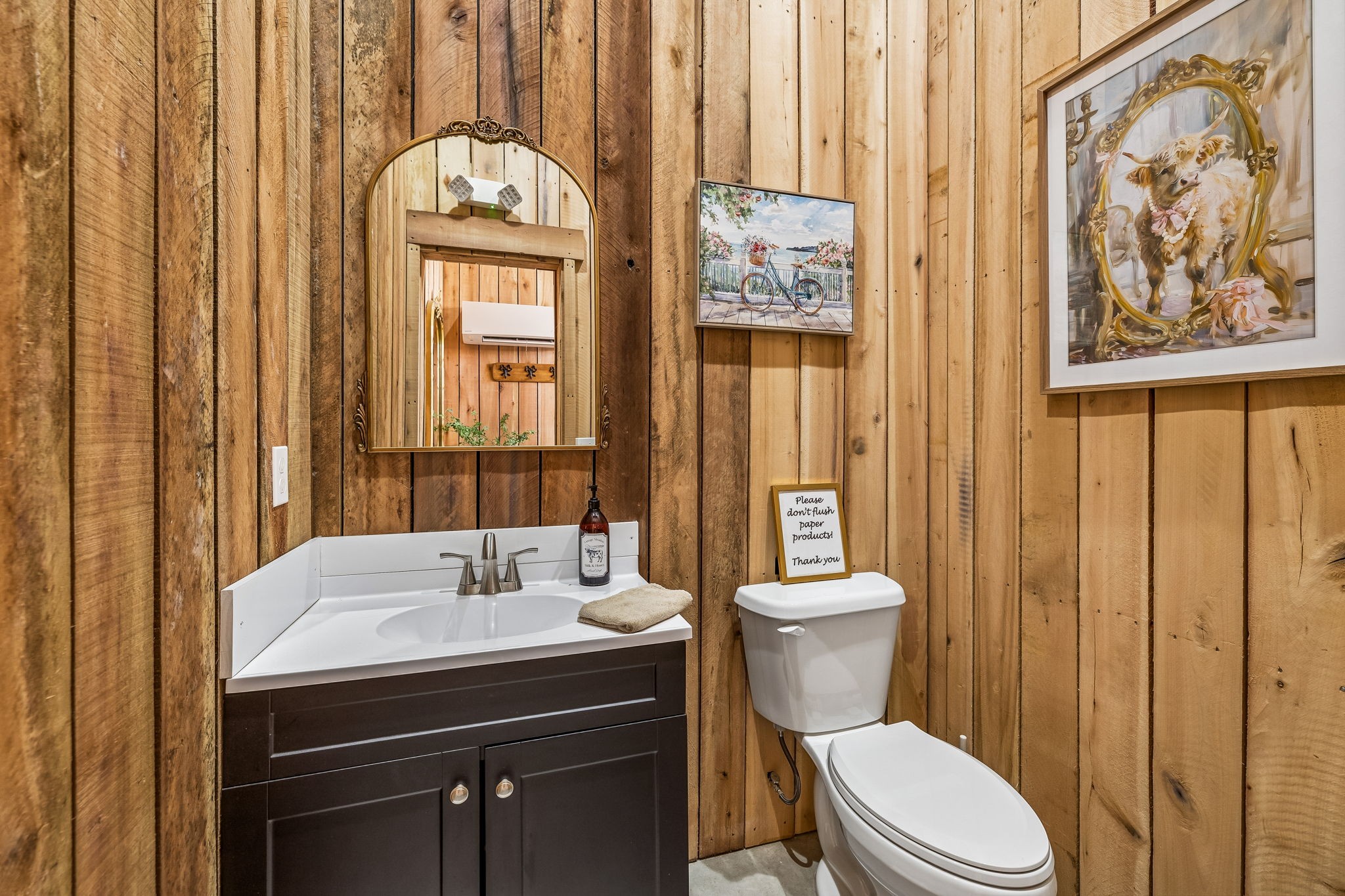 1869 Taurus Farm Road Lafayette, TN 37083 - Photo 46 of 60 a bathroom with a toilet a sink and a window