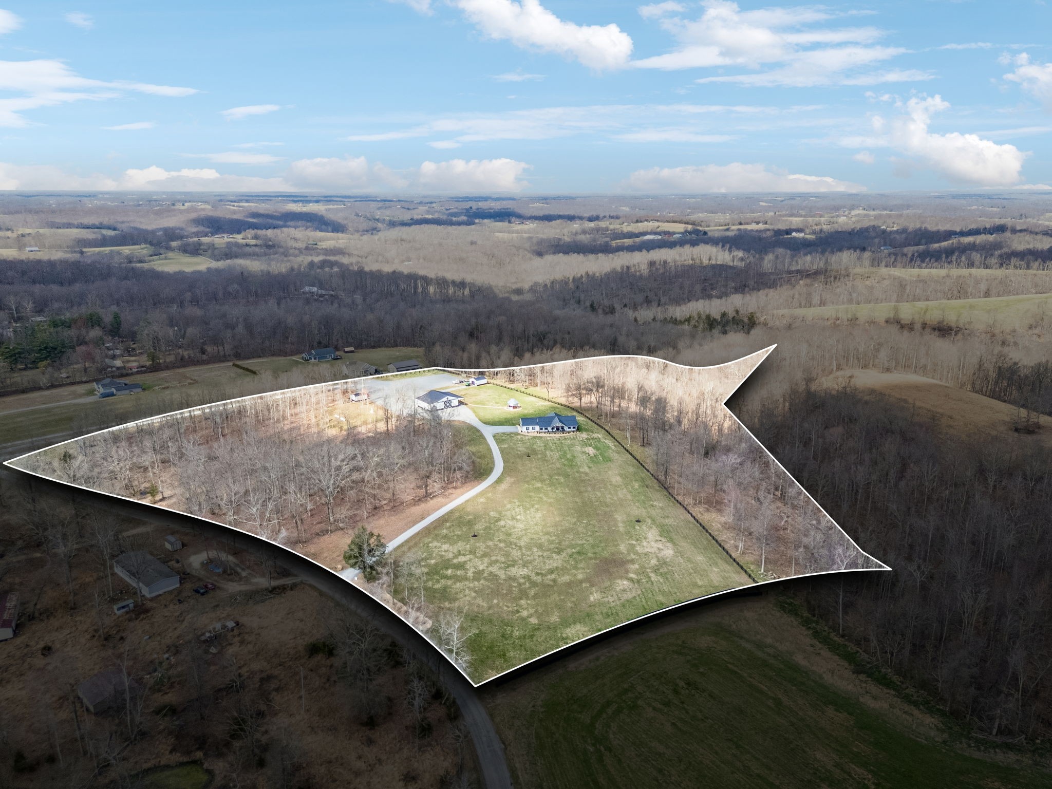 1869 Taurus Farm Road Lafayette, TN 37083 - Photo 56 of 60 a view of a wooden floor with a lake view