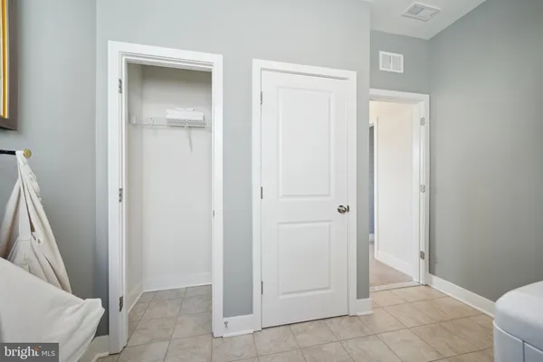 a view of an entryway and hallway