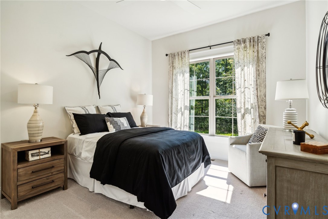 3936 Robins Ridge Drive Moseley, VA 23120 - Photo 14 of 24 a bedroom with bed and a window