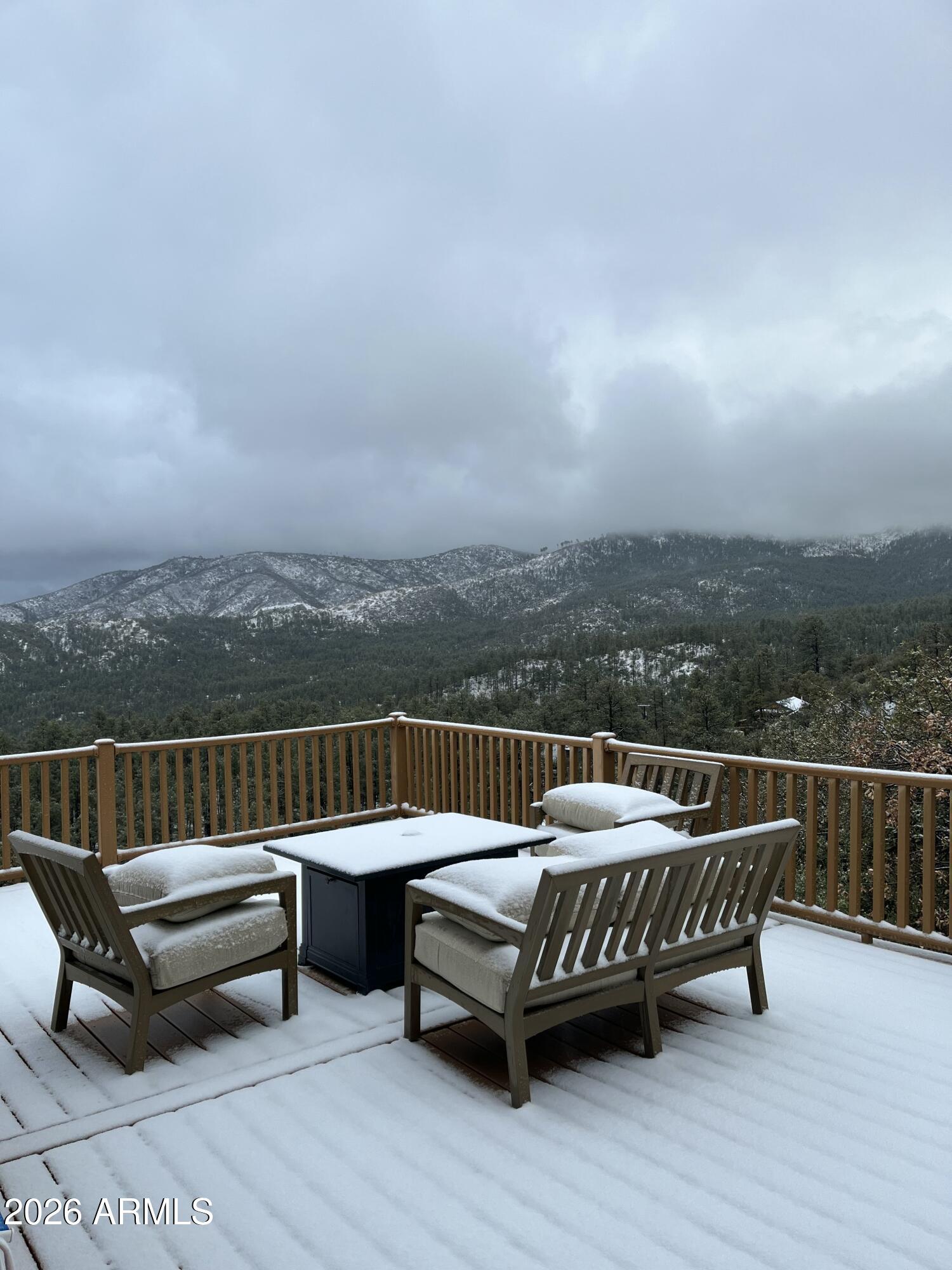23403 Manzanita Road Crown King, AZ 86343 - Photo 27 of 74 Cabin in the snow