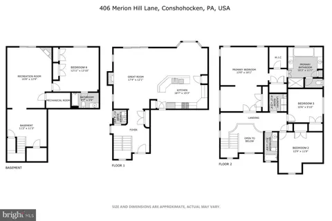 $849,000 | 406 Merion Hill Lane, Conshohocken, PA 19428