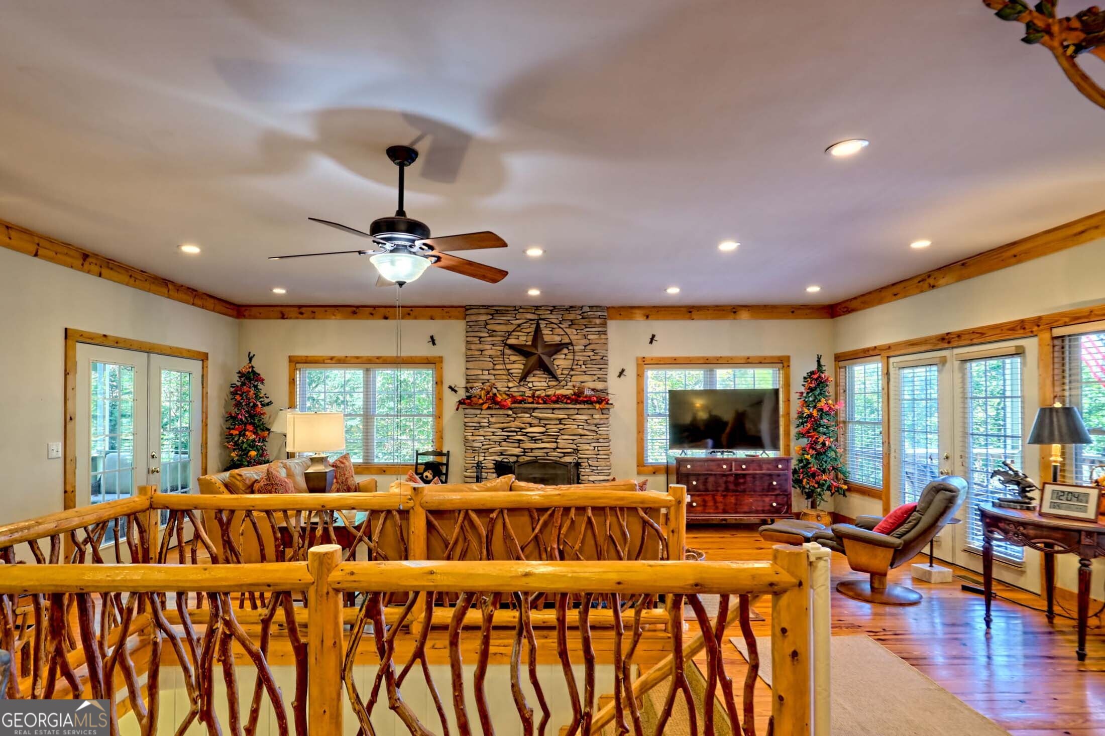 3315 Bald Mountain Road Dillard, GA 30537 - Photo 22 of 79 a view of a a dining room with furniture window and outside view
