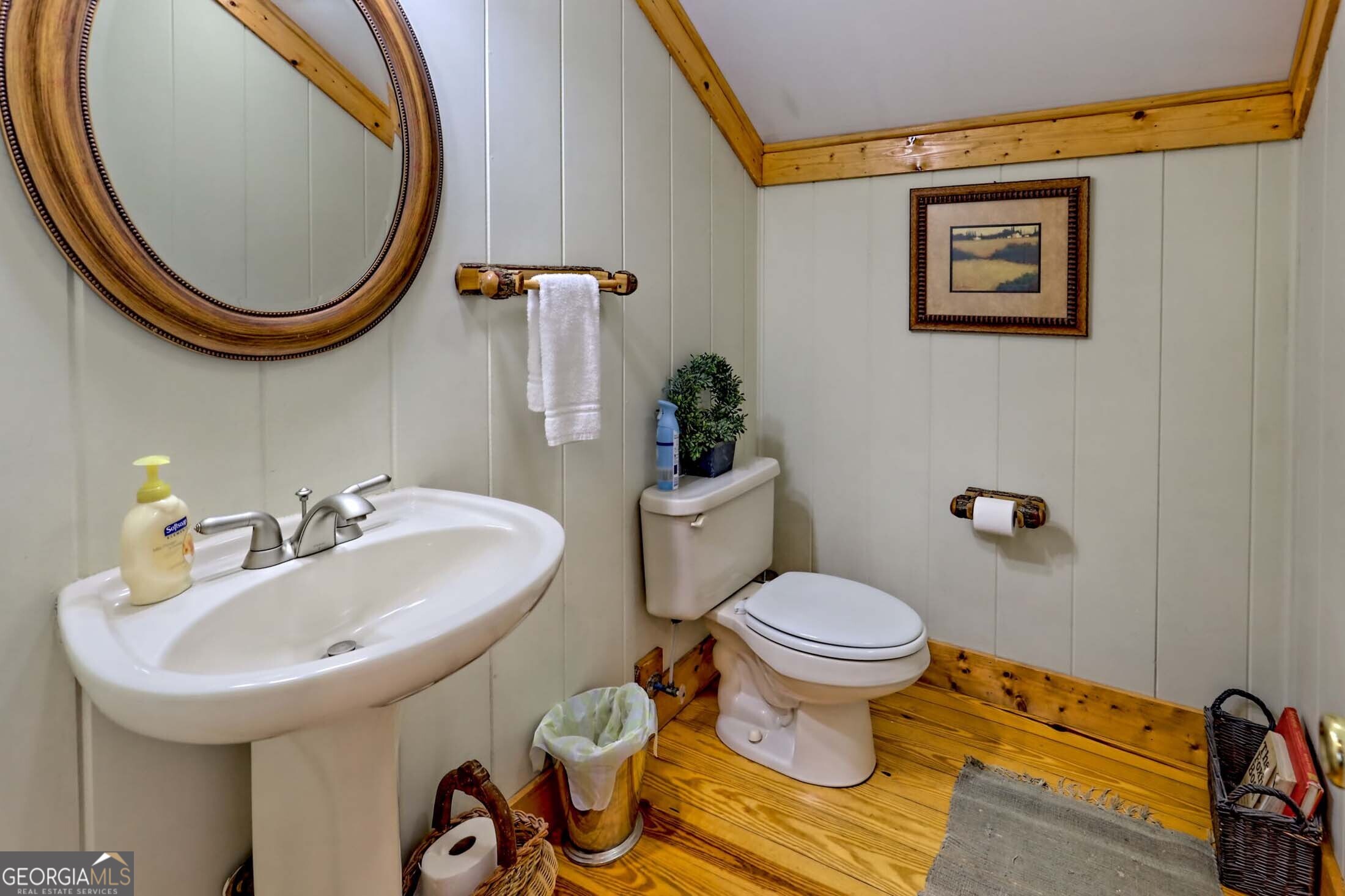 3315 Bald Mountain Road Dillard, GA 30537 - Photo 34 of 79 a bathroom with a toilet and a sink