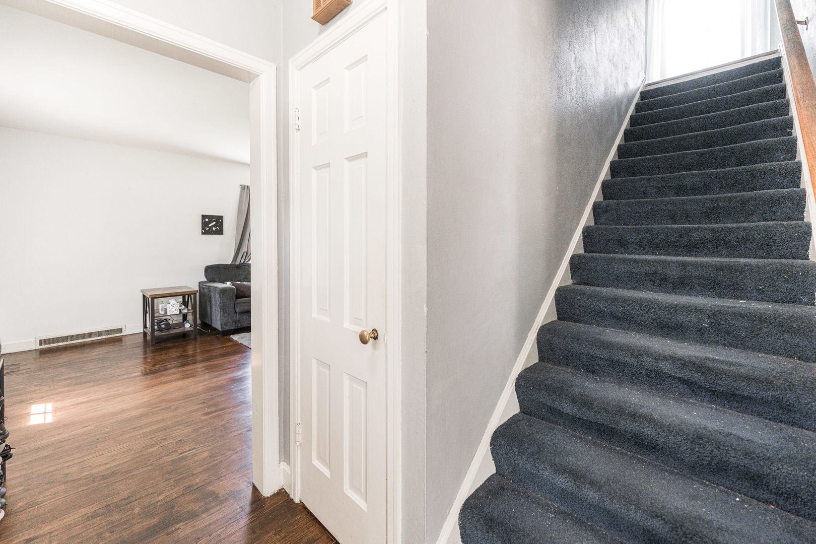 1020 North 8th Street Rochelle, IL 61068 - Photo 12 of 21 a view of entryway and hall with wooden floor