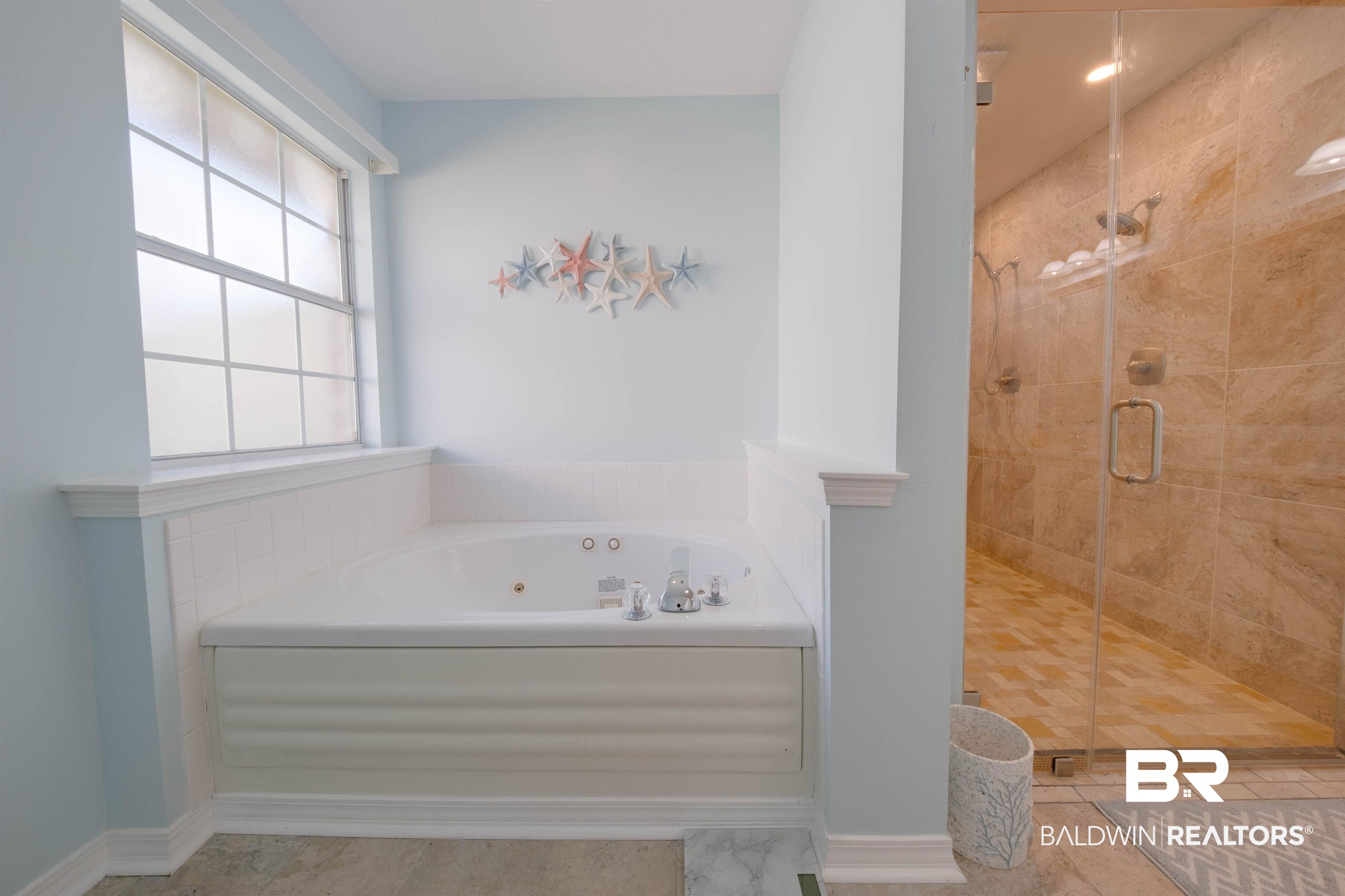 9462 Lakeview Drive Foley, AL 36535 - Photo 32 of 50 Bathroom featuring tile patterned floors and shower with separate bathtub