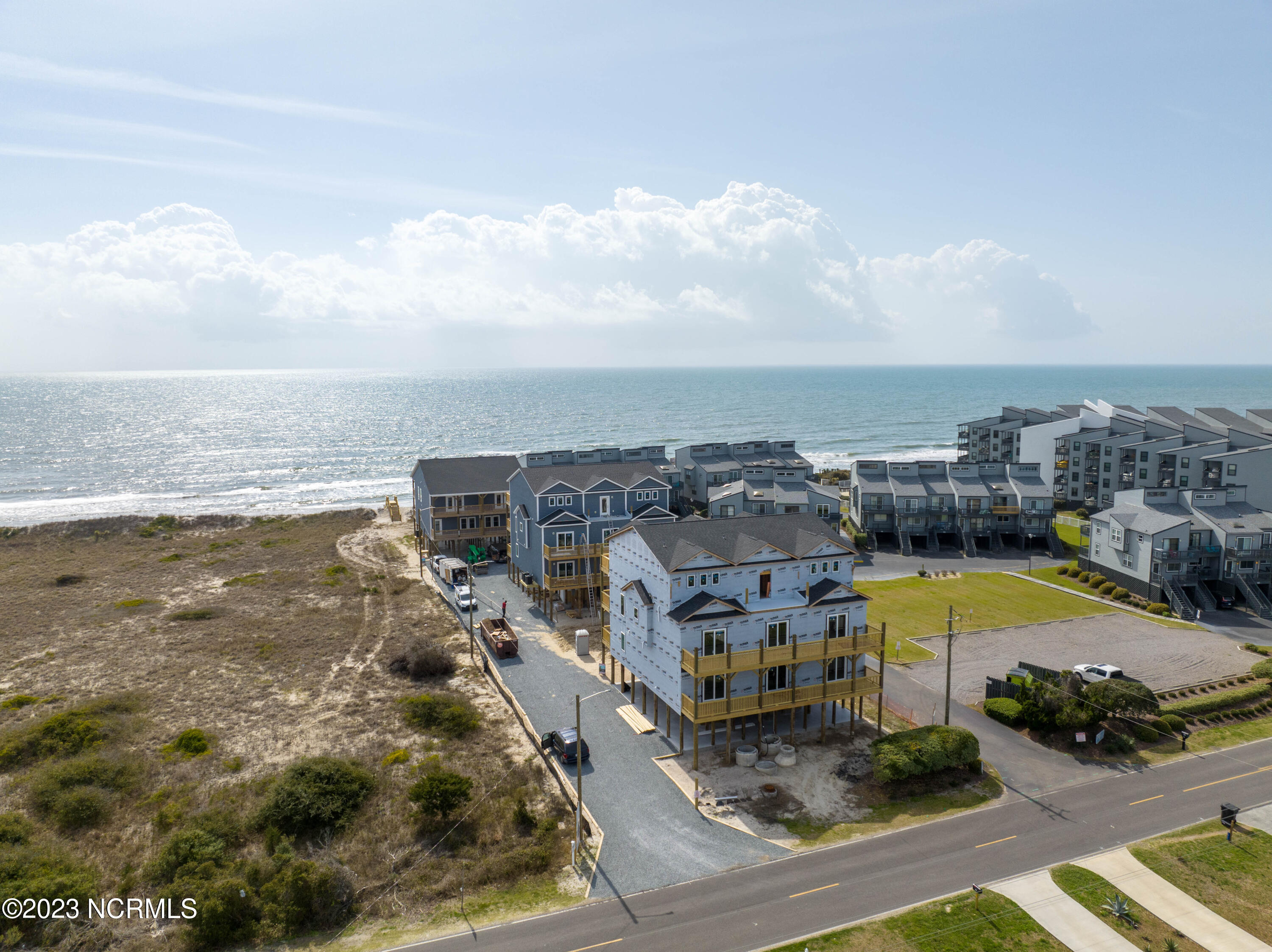 1932 New River Inlet Road North Topsail Beach, NC 28460 - Photo 7 of 18 1932-34-36 New River Inlet Road - Aerial