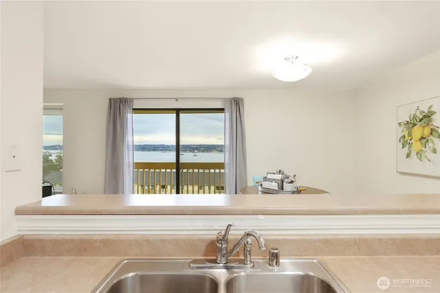 a bathroom with a bathtub and a sink