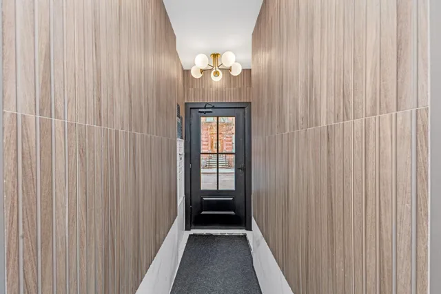 a view of a staircase