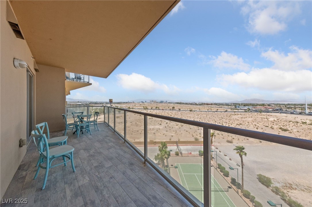 8255 South Las Vegas Boulevard, Unit 809 Las Vegas, NV 89123 - Photo 18 of 32 Balcony featuring a mountain view