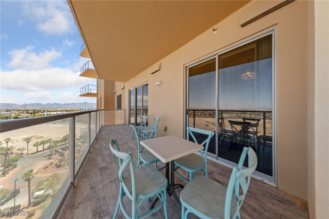 8255 South Las Vegas Boulevard, Unit 809 Las Vegas, NV 89123 - Photo 20 of 32 Balcony featuring a mountain view